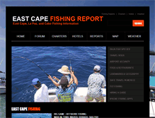Tablet Screenshot of eastcapefishingreport.com